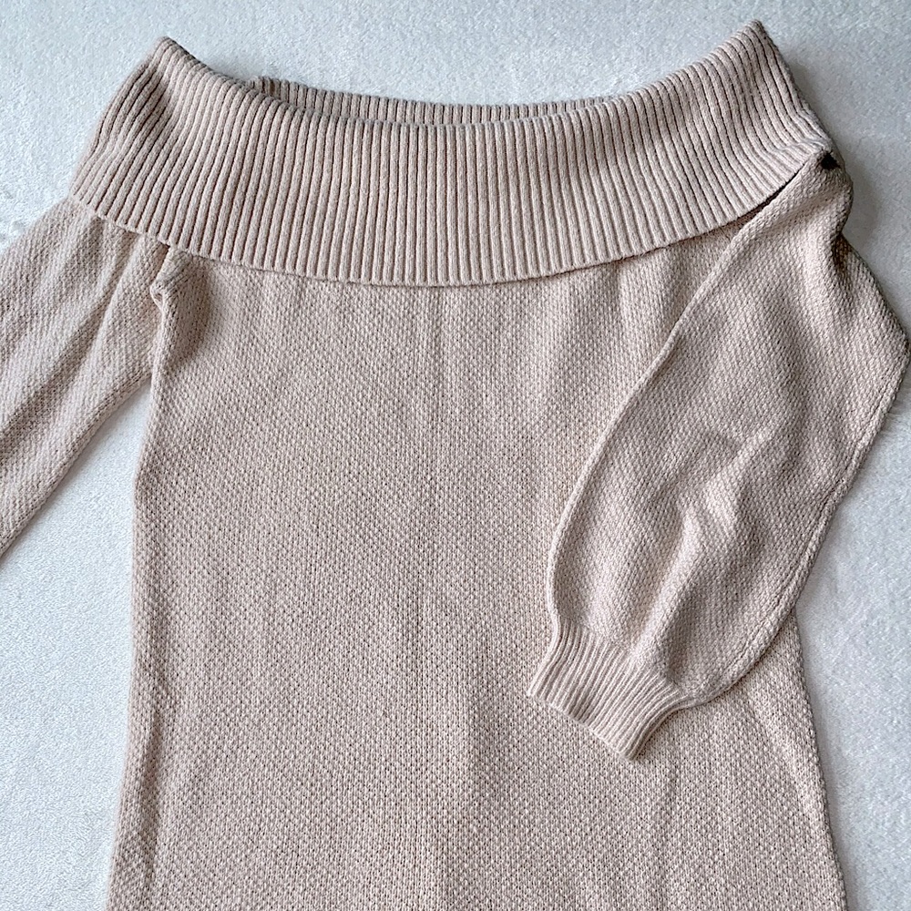 American Eagle off the shoulder sweater dress